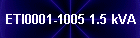 ETI0001-1005 1.5 kVA