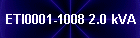 ETI0001-1008 2.0 kVA