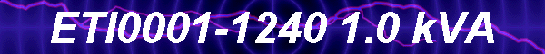 ETI0001-1240 1.0 kVA