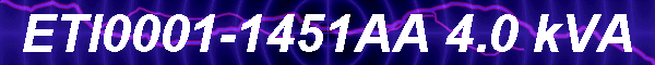 ETI0001-1451AA 4.0 kVA