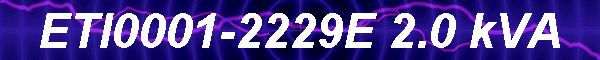 ETI0001-2229E 2.0 kVA