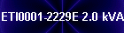 ETI0001-2229E 2.0 kVA
