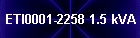 ETI0001-2258 1.5 kVA