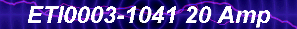 ETI0003-1041 20 Amp