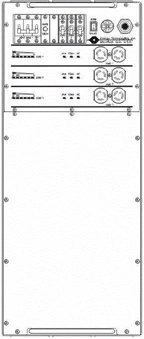 Air Force 3 phase 400 hz to 1 phase 60 hz