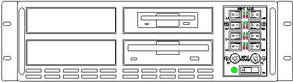 ETI0014-D4 Front Panel Layout