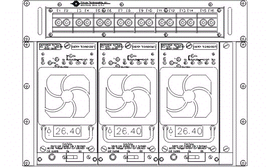 24 VDC or 48 VDC Telecommunications N+1 Power